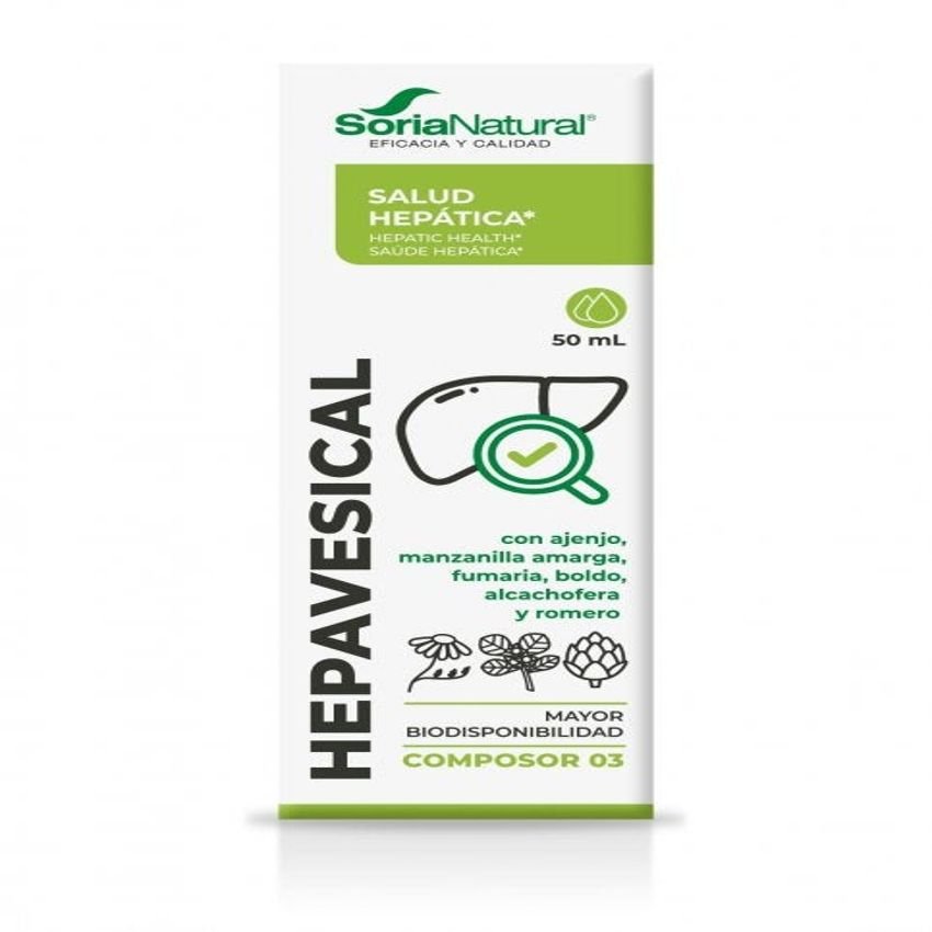 Composor 03 - Hepavesical · Soria Natural · 50 ml