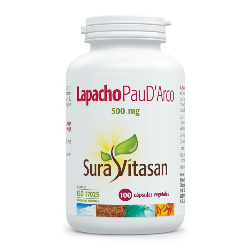 Lapacho - Pau D'Arco · Sura Vitasan · 100 cápsulas