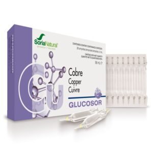 Glucosor Cobre · Soria Natural · 28 ampollas