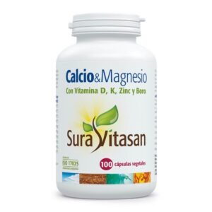 Calcio & Magnesio · Sura Vitasan · 100 cápsulas