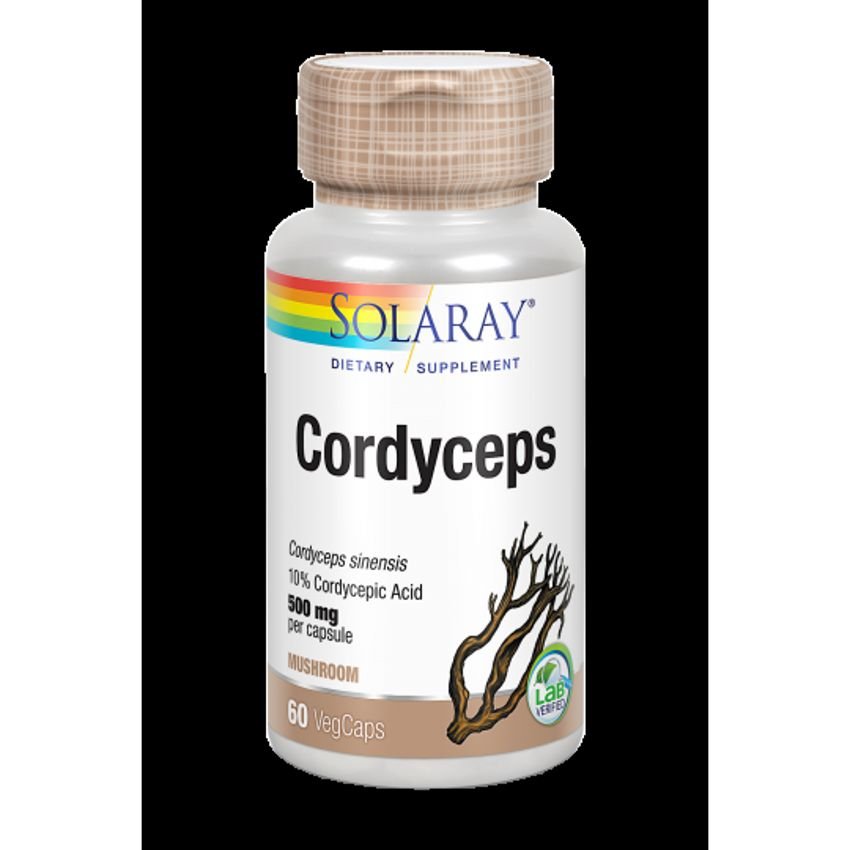 Cordyceps · Solaray · 60 cápsulas