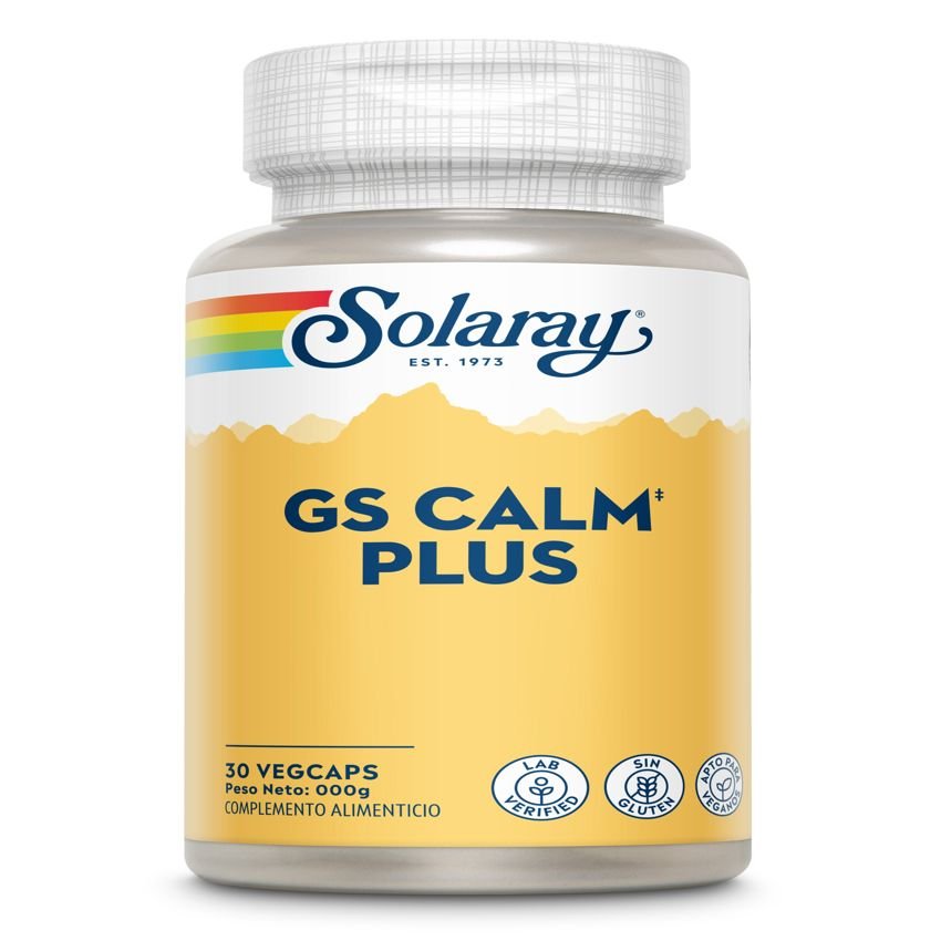 G.S. Calm Plus · Solaray · 30 cápsulas