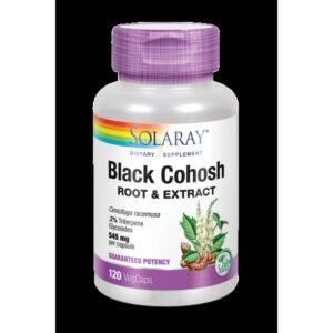 Black Cohosh (Cimicifuga) · Solaray · 120 cápsulas