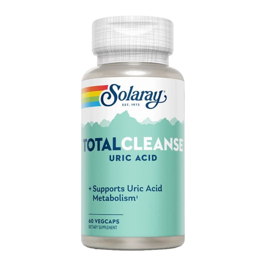 Total Cleanse Uric Acid · Solaray · 60 cápsulas