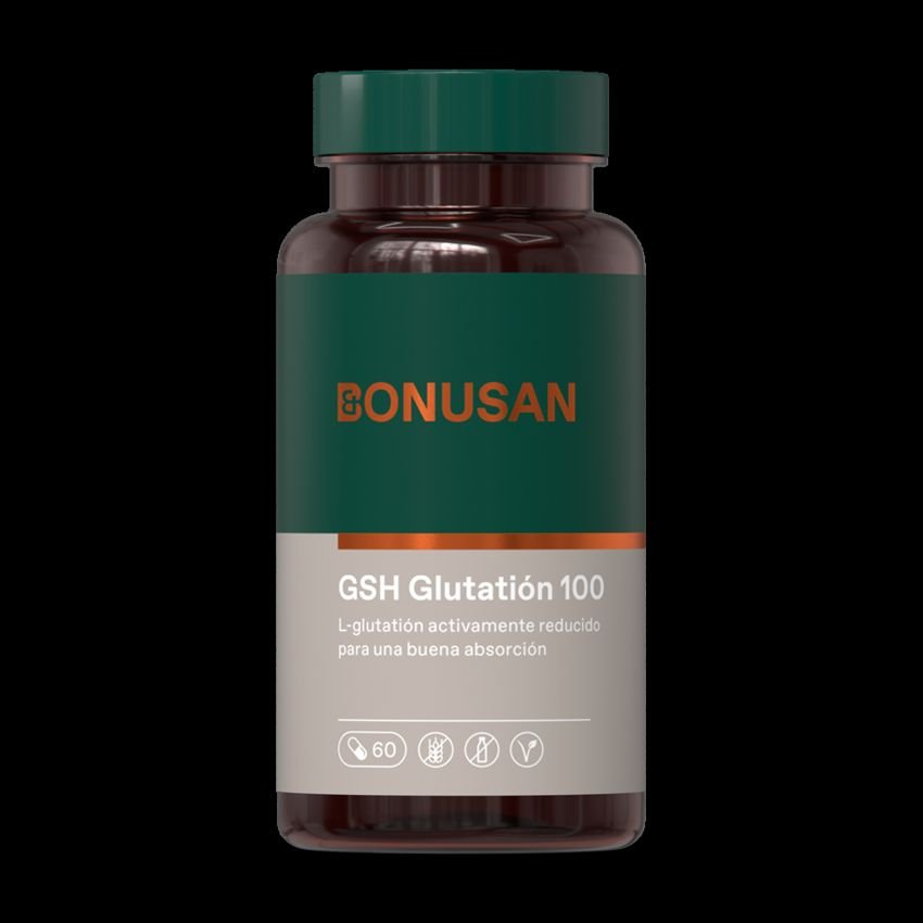 GSH Glutation 100 mg · Bonusan · 60 cápsulas