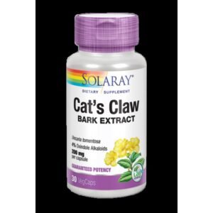Uña de Gato · Solaray · 30 cápsulas