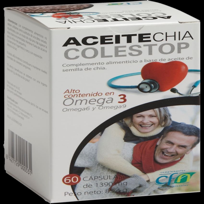 Aceite de Chía Eco · CFN · 60 perlas