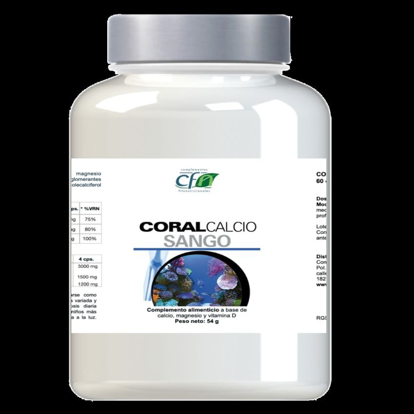Coral Calcio Sango · CFN · 60 cápsulas