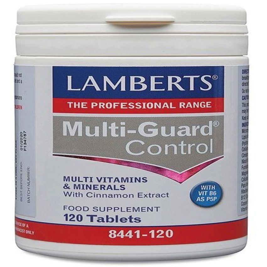 Multiguard Sugar Control · Lamberts · 120 comprimidos