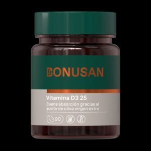 Vitamina D3 25 mcg · Bonusan · 90 perlas