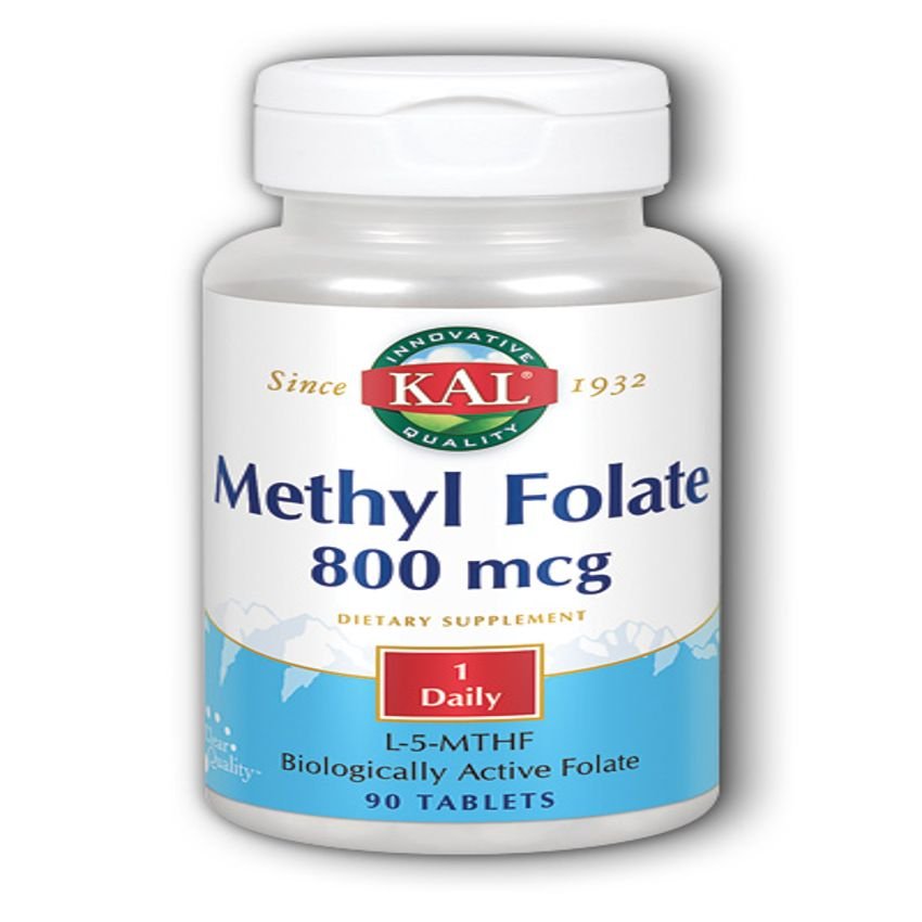 Methyl Folate 800 mcg · KAL · 90 comprimidos