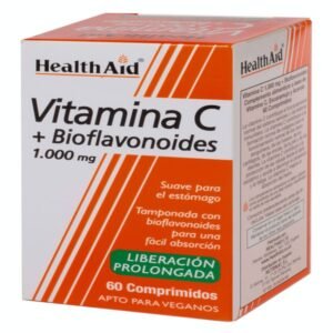 Vitamina C   Bioflavonoides · Health Aid · 60 comprimidos