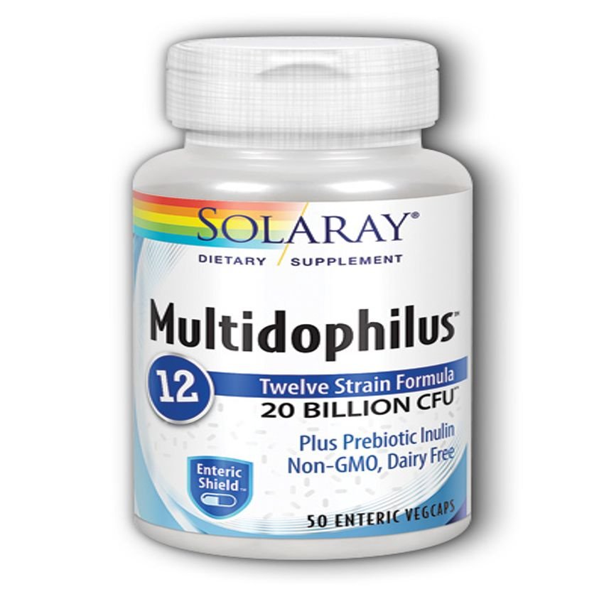 Multidophilus 12 · Solaray · 50 cápsulas