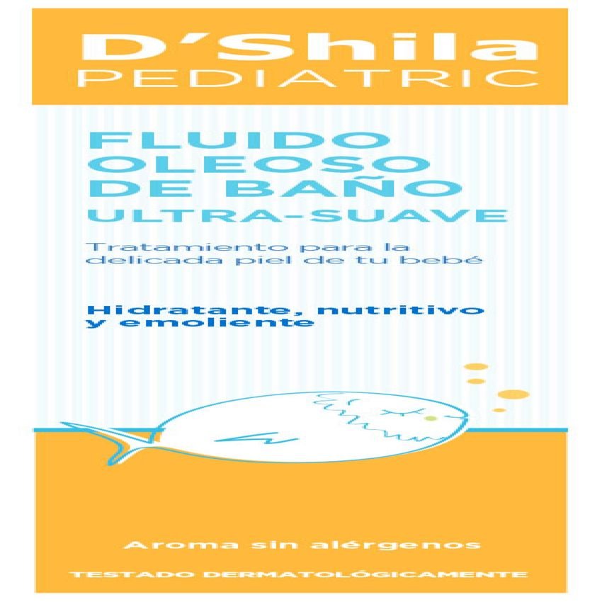 Fluido de Baño Ultra-Suave Pediatric · D'Shila · 200 ml