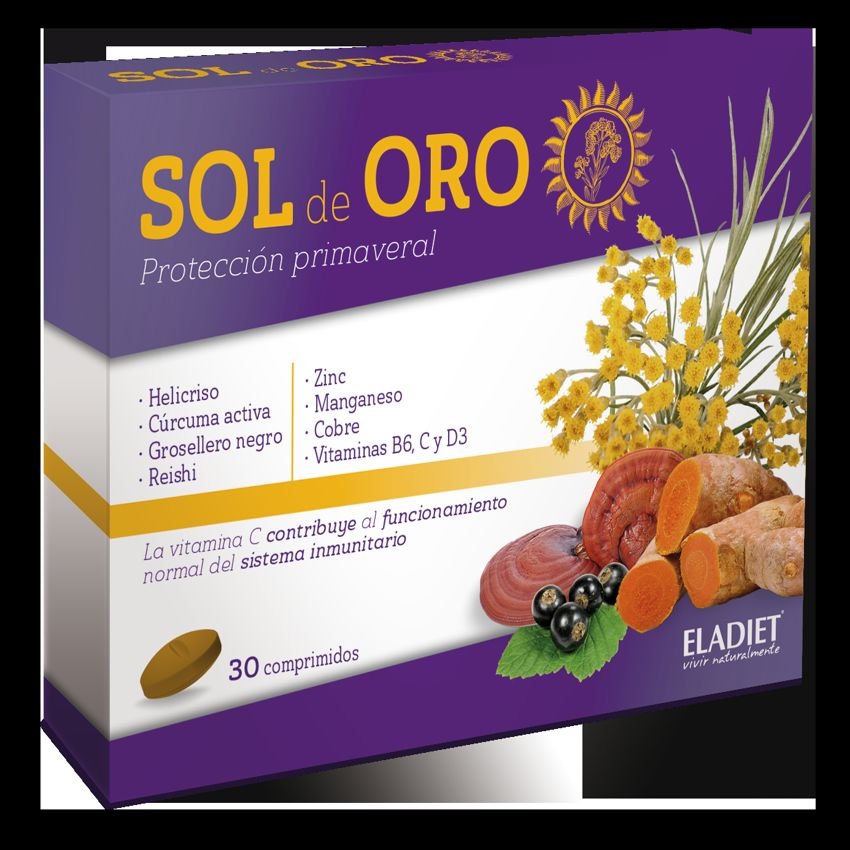 Sol de Oro Forte · Eladiet · 30 comprimidos