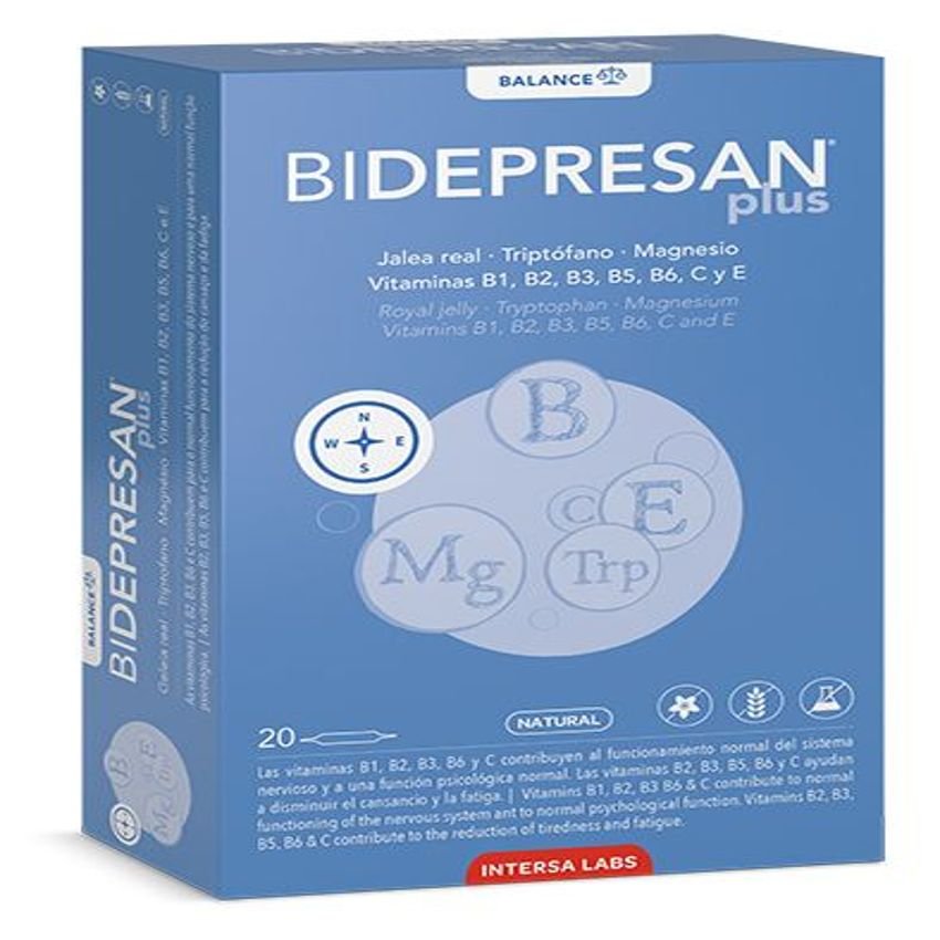 Bipole Bidepresan Plus · Dietéticos Intersa · 20 ampollas