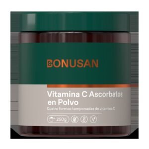 Vitamina C en Polvo (Ascorbatos) · Bonusan · 250 gramos