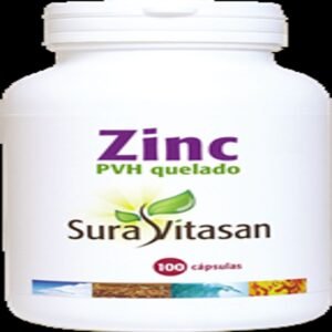 Zinc PVH Quelado · Sura Vitasan · 100 cápsulas