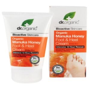 Crema para Pies y Talones Miel de Manuka · Dr Organic · 125 ml