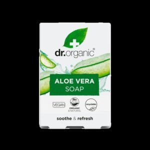 Jabon Aloe Vera · Dr Organic · 100 gramos