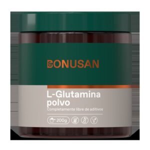L-Glutamina en Polvo · Bonusan · 200 gramos