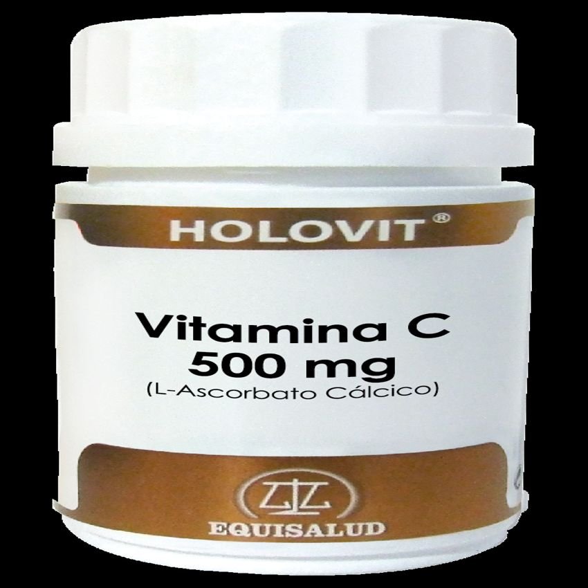 Holovit Vitamina C 500 mg · Equisalud · 50 cápsulas