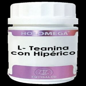 Holomega L-Teanina con Hiperico · Equisalud · 50 cápsulas