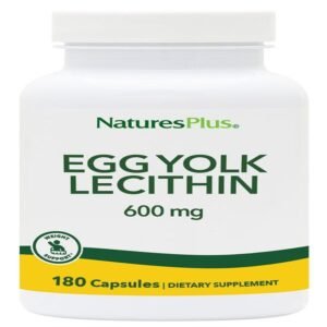 Lecitina de Huevo 600 mg · Nature's Plus · 90 cápsulas
