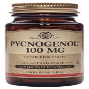 Pycnogenol 100 mg · Solgar · 30 cápsulas
