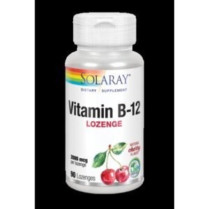 Vitamina B12 2.000 mcg · Solaray · 90 comprimidos