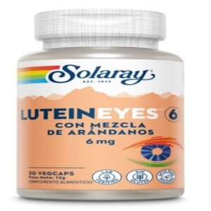 Lutein Eyes 6 mg · Solaray · 30 cápsulas