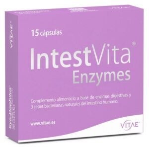 IntestVita Enzymes · Vitae · 15 cápsulas [Caducidad 08/2026]