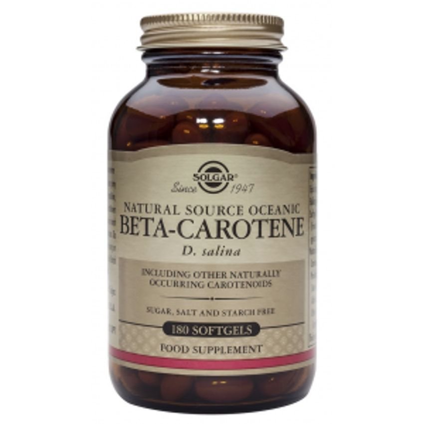 Betacaroteno Oceánico · Solgar · 180 perlas