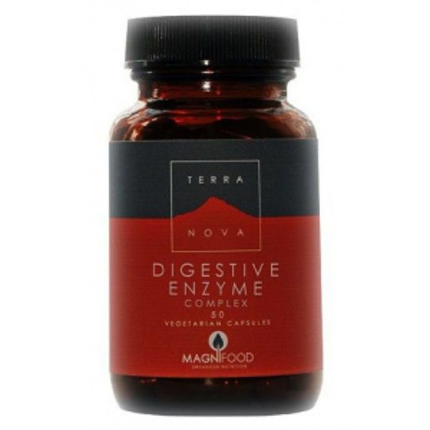 Enzimas Digestivas Complex · TerraNova · 50 cápsulas