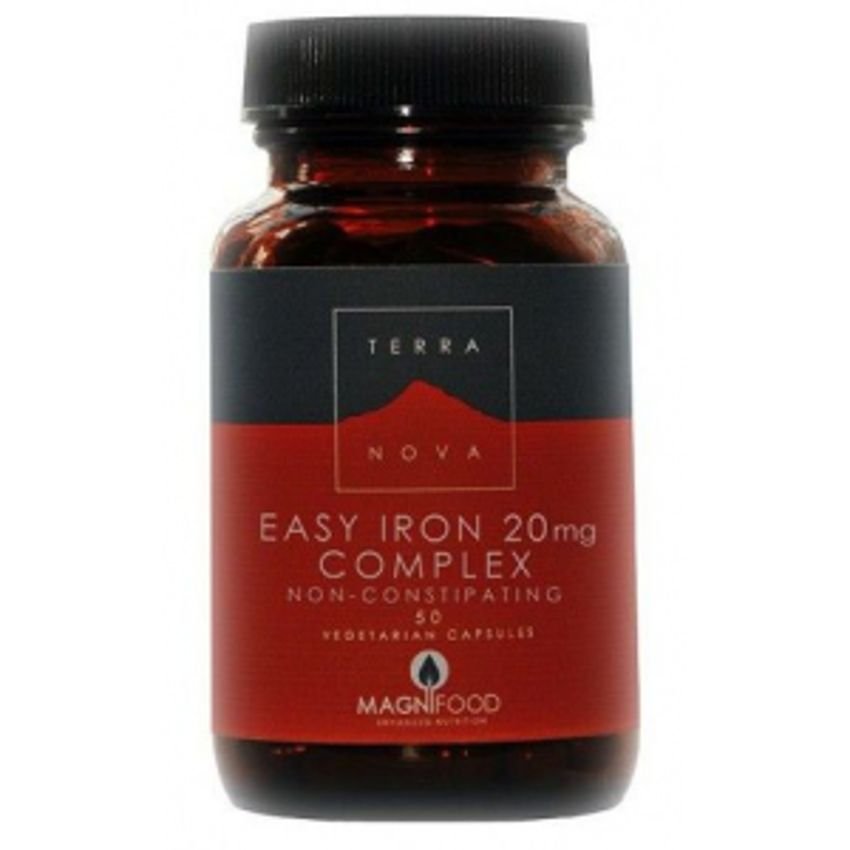 Hierro Bisglicinato Complex · TerraNova · 50 cápsulas