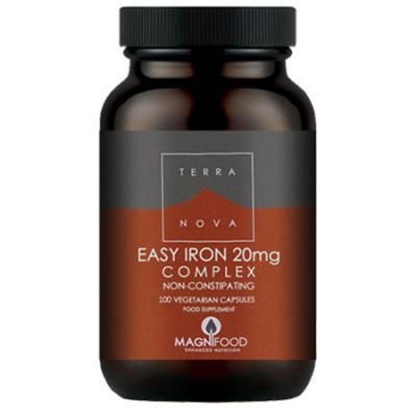 Hierro Bisglicinato Complex · TerraNova · 100 cápsulas