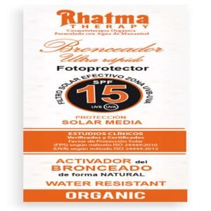Bronceador Ultra-Rápido SPF 15 · Rhatma · 200 ml