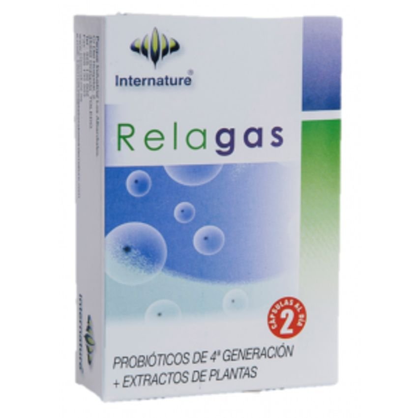 Relagas · Internature · 30 cápsulas