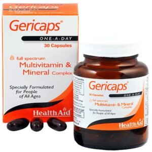 Gericaps · Health Aid · 30 cápsulas [Caducidad 07/2026]