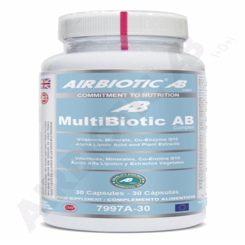Multibiotic AB Complex · Airbiotic · 30 cápsulas [Caducidad 05/2026]