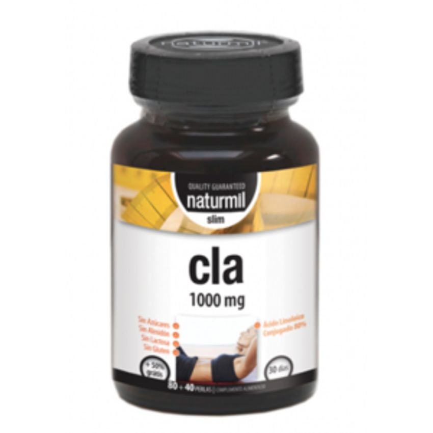 CLA Slim 1.000 mg · Naturmil · 120 cápsulas