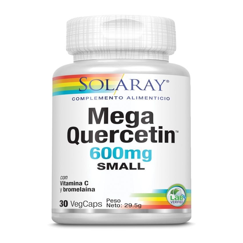 Mega Quercitin SMALL · Solaray · 30 cápsulas