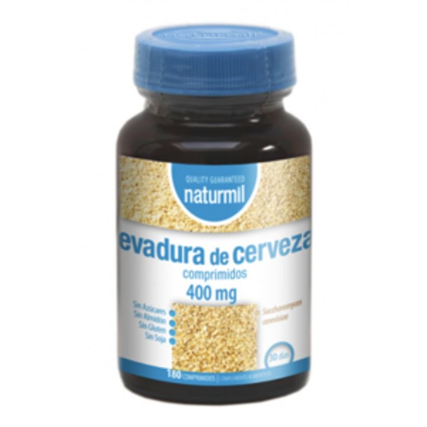 Levadura de Cerveza · Naturmil · 180 comprimidos
