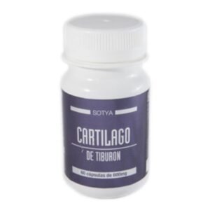 Cartilago de Tiburon 600 mg · Sotya · 60 cápsulas