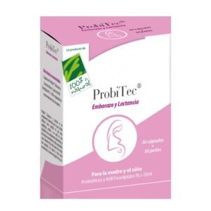 ProbiTec Embarazo y Lactancia · 100% Natural · 30 cápsulas + 30 perlas