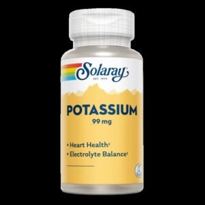 Potasio Citrato 99 mg · Solaray · 60 cápsulas