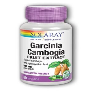 Garcinia Cambogia 500 mg · Solaray · 60 cápsulas
