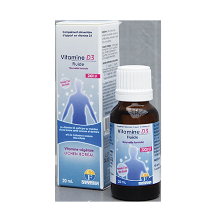 Vitamina D3 Fluida 2000 UI · Fenioux · 20 ml