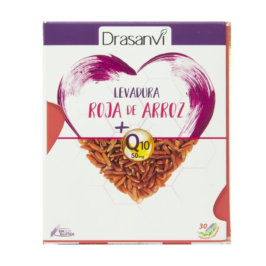 Levadura Roja de Arroz + Q10 · Drasanvi · 30 cápsulas
