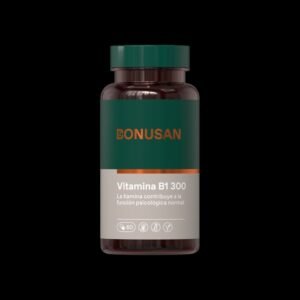 Vitamina B1 300 mg · Bonusan · 60 cápsulas